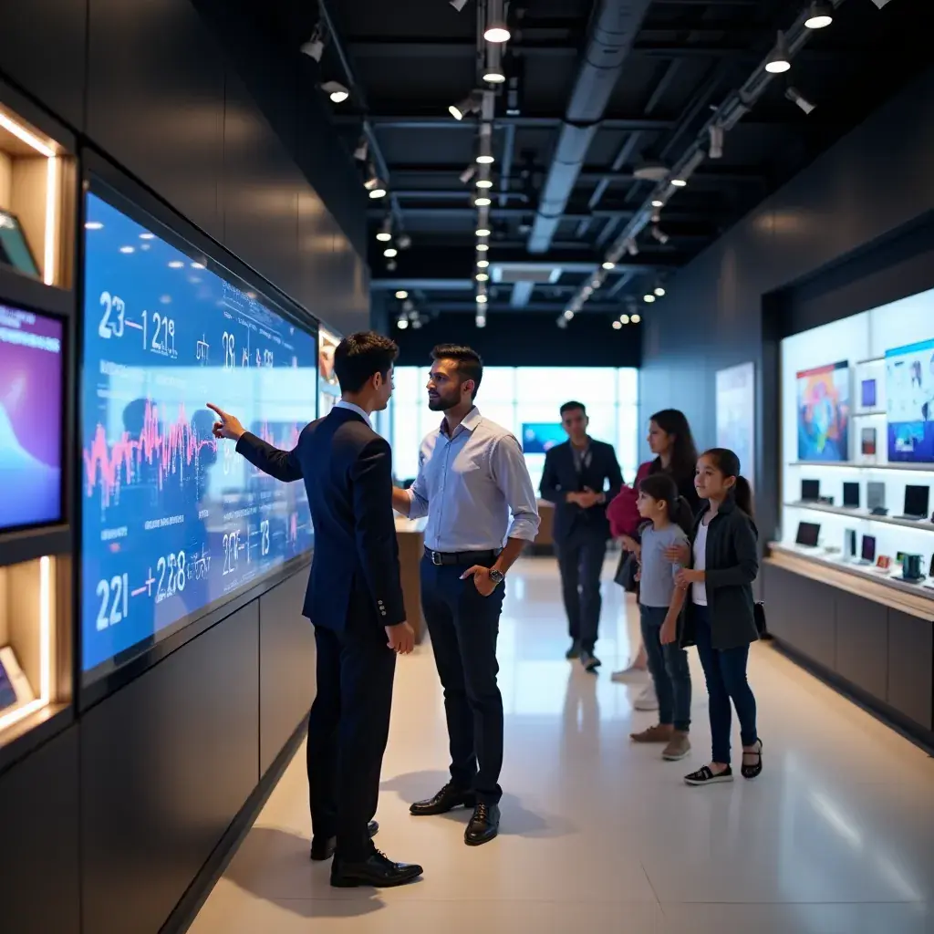 Modern office workspace